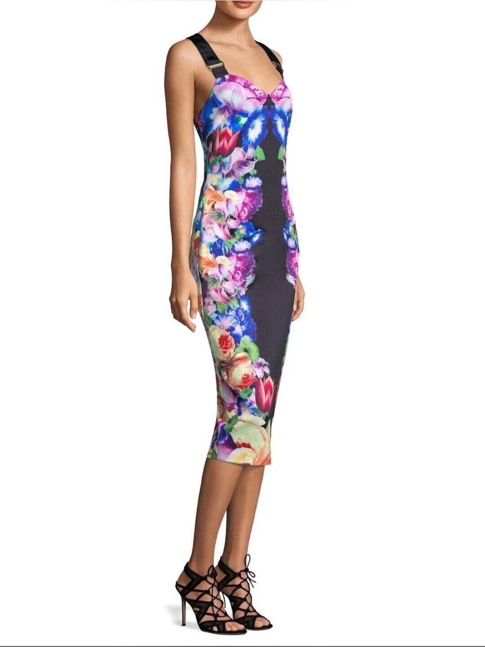 Ted Baker | "Deony" Tapestry Floral Dress, size 4